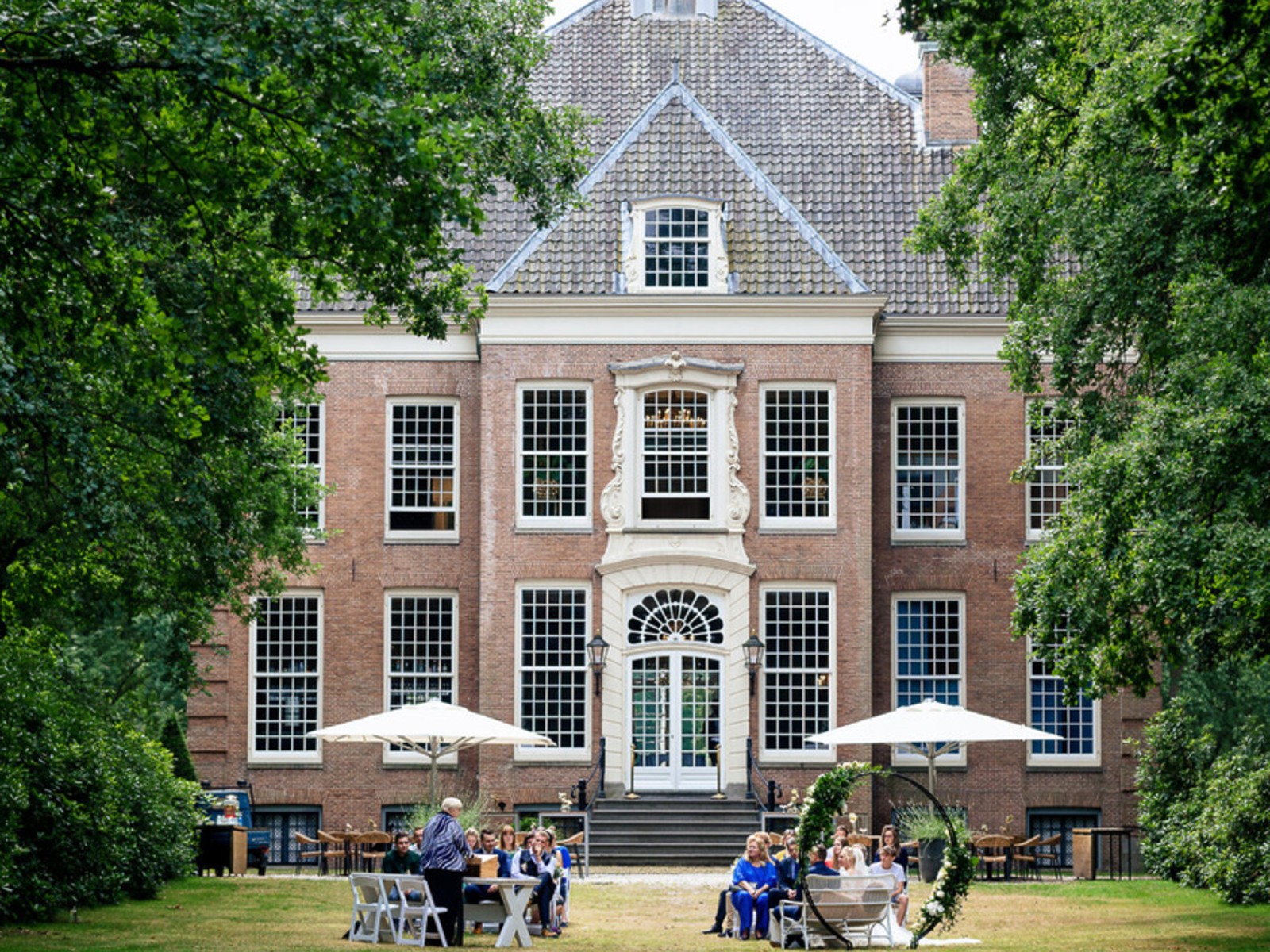 Trouwbanner van kilian en jessica